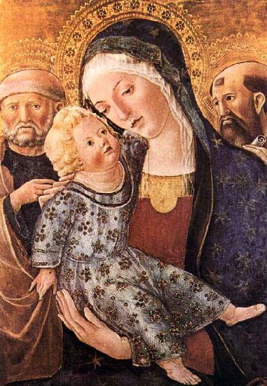Francesco di Giorgio Martini Madonna with Child and Two Saints France oil painting art